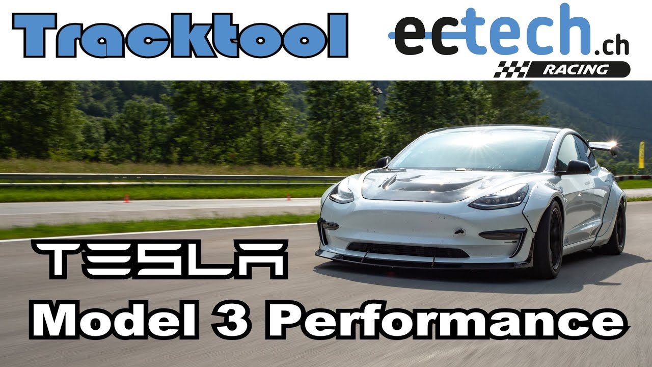 Tracktool TESLA Model 3 Performance - ectech.ch RACING