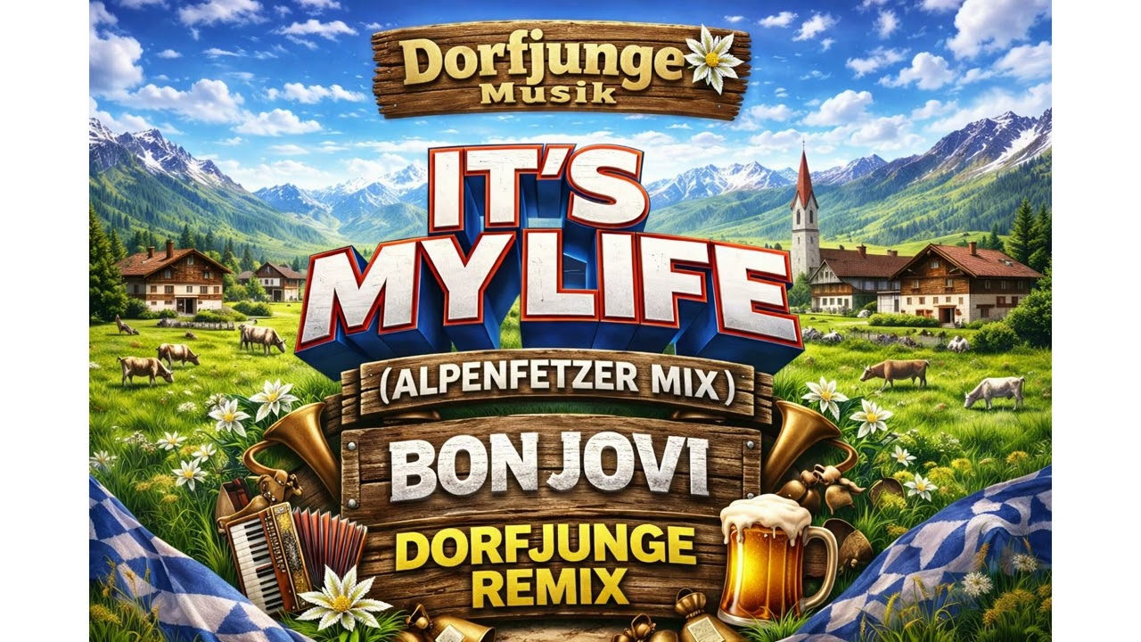 „Rock trifft Alpenbeat: Bon Jovi ‚It’s My Life‘ Dorfjunge Remix“