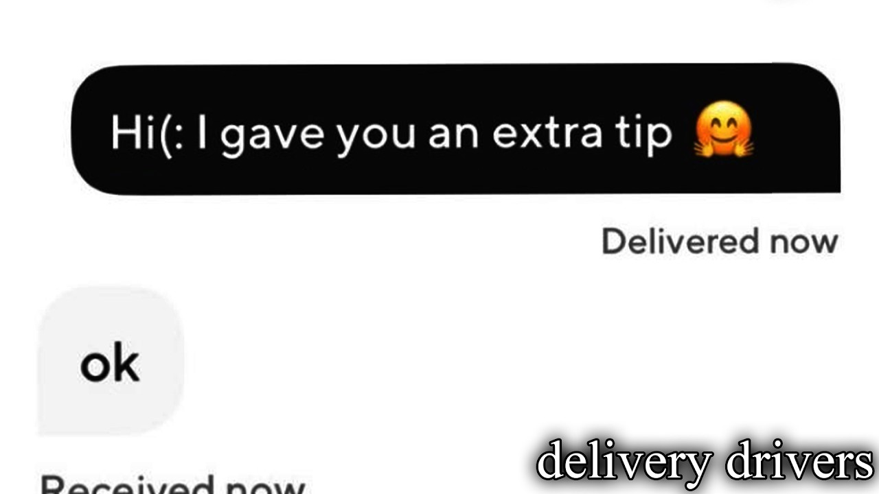 delivery drivers are unhinged