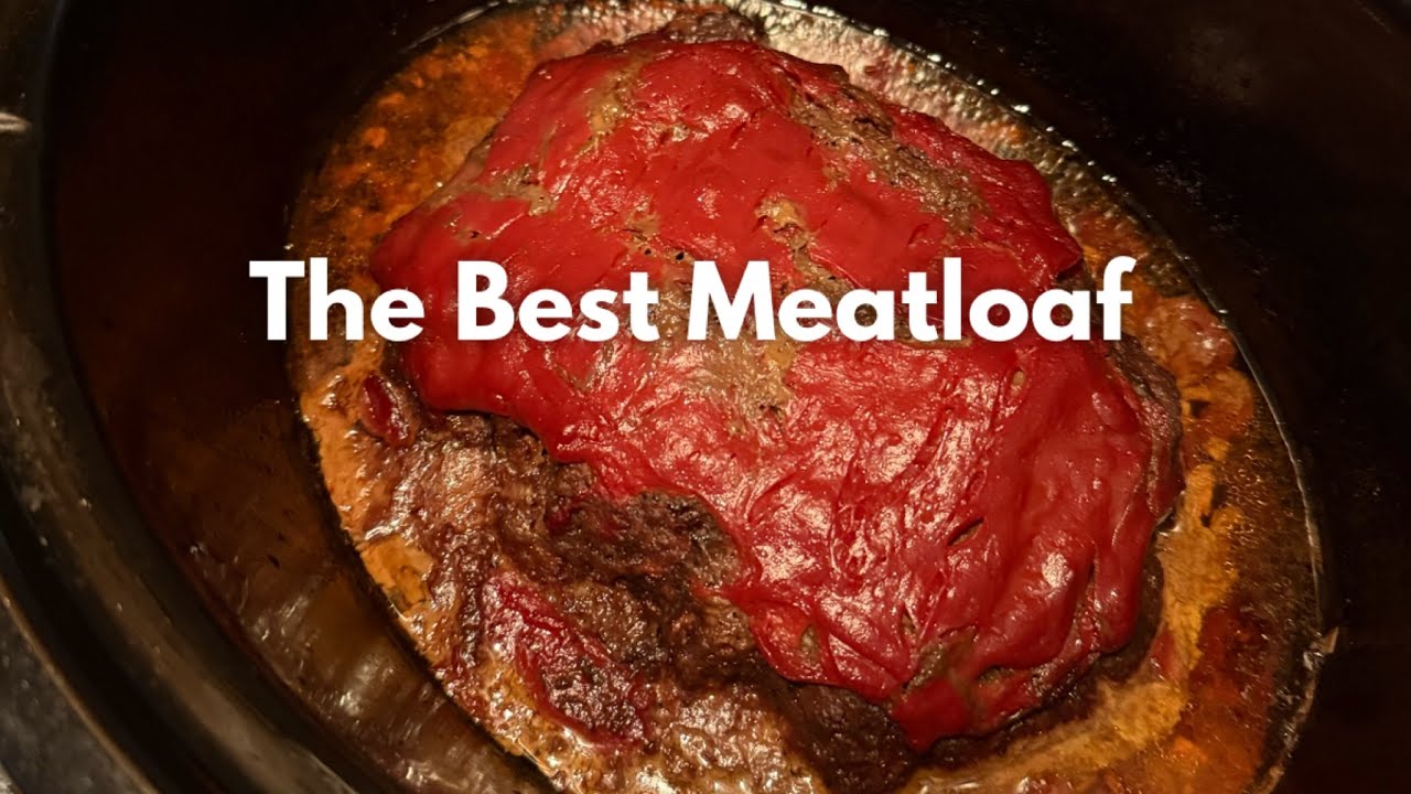 The Best Crockpot Meatloaf