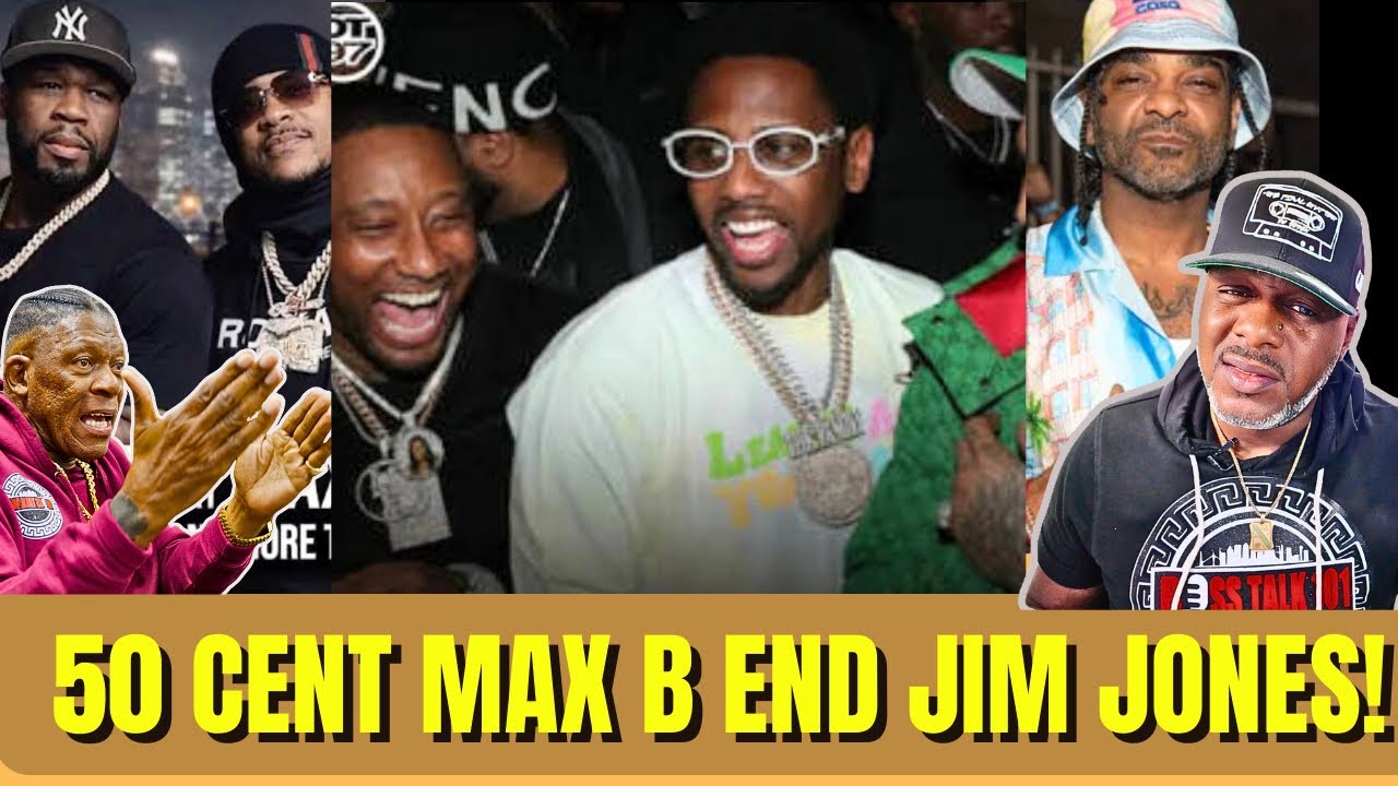50 Cent DISRESPECT Jim Jones Podcast! Max B Helps! This Bad