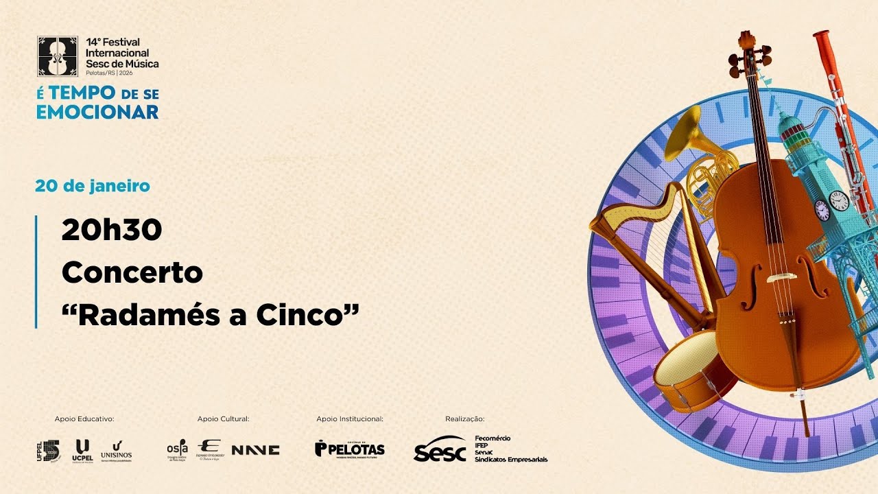 14º Festival Internacional Sesc de Música | 20.01 | Concerto 