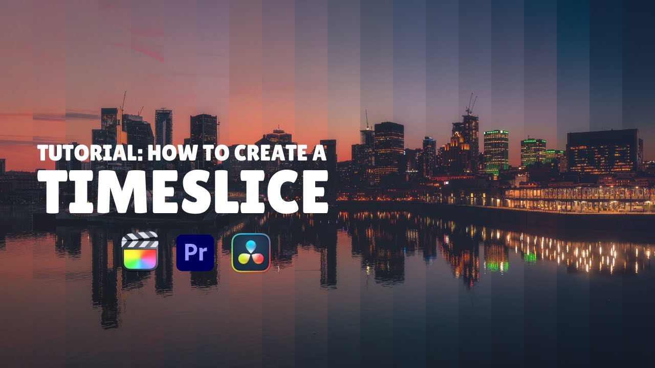 Tutorial - How to Create a Holy Grail Timeslice in Final Cut Pro, Premier Pro and DaVinci Resolve