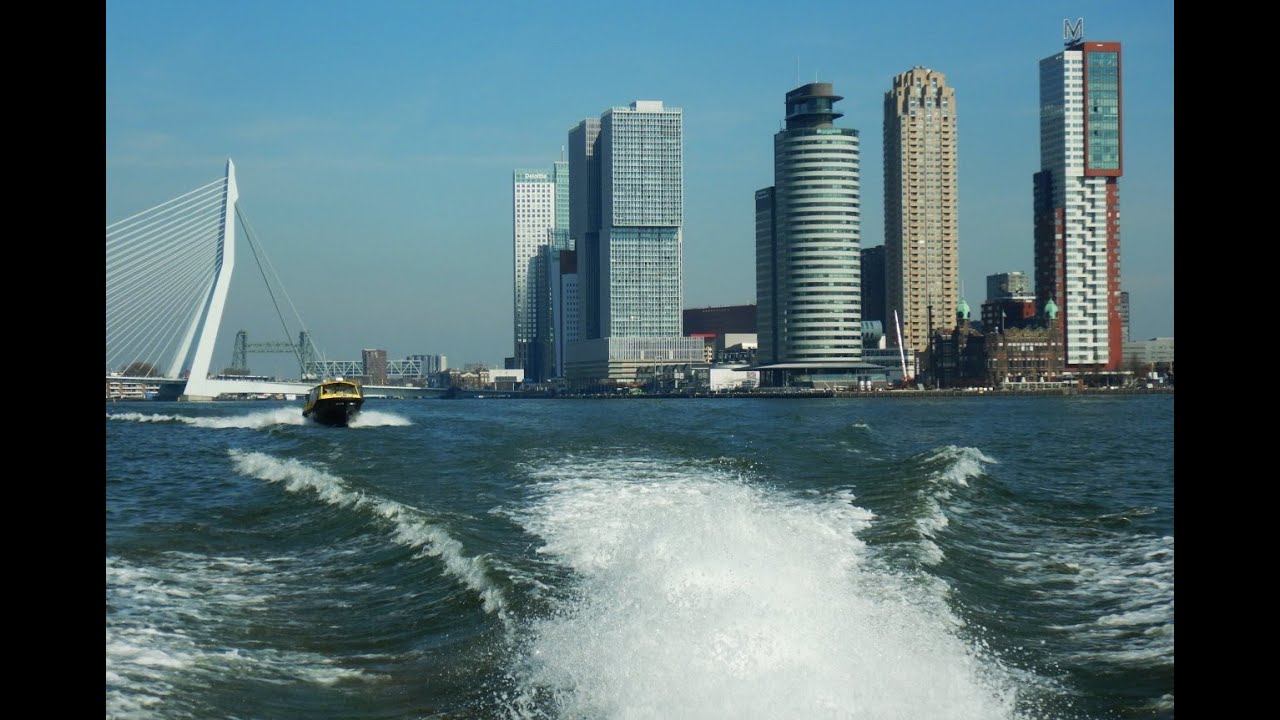 Rotterdamse vergezichten vanaf de Spido en Watertaxi