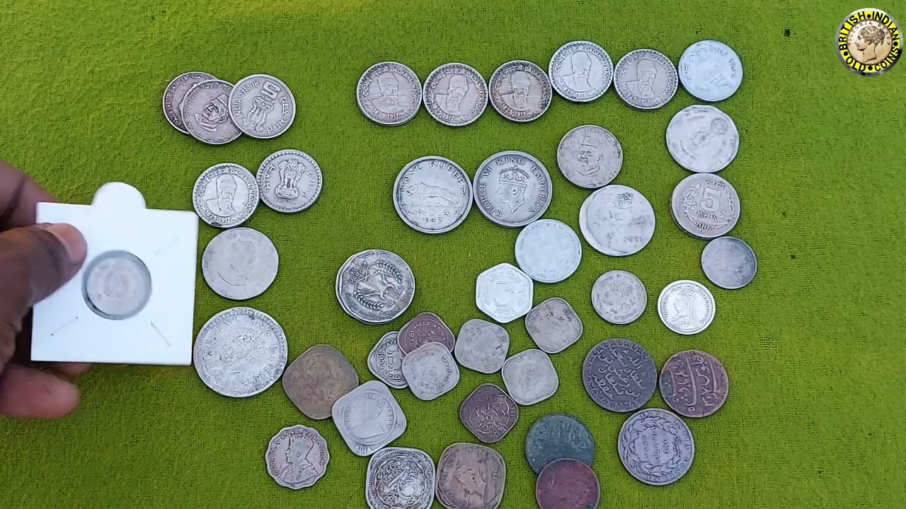 Republic india half anna bull coins 1954 Copper Nickel #old #coins #value @britishindianoldcoins