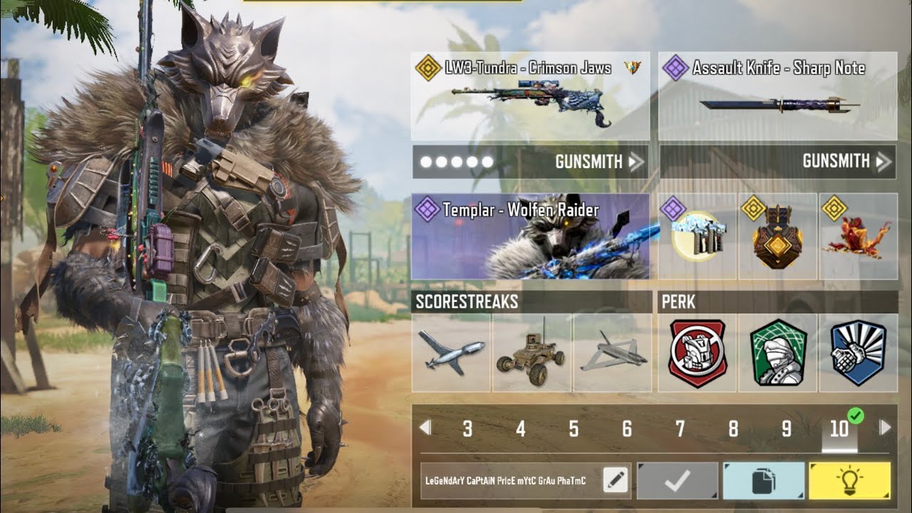 Legendary LW3-Tundra Crimson Jaws is back to drop some insane SNIPING Gameplay in CODM SND, TDM & HP