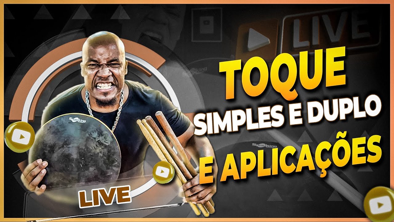 LIVE - TOQUE SIMPLES, DUPLO E APLICAÇÃO