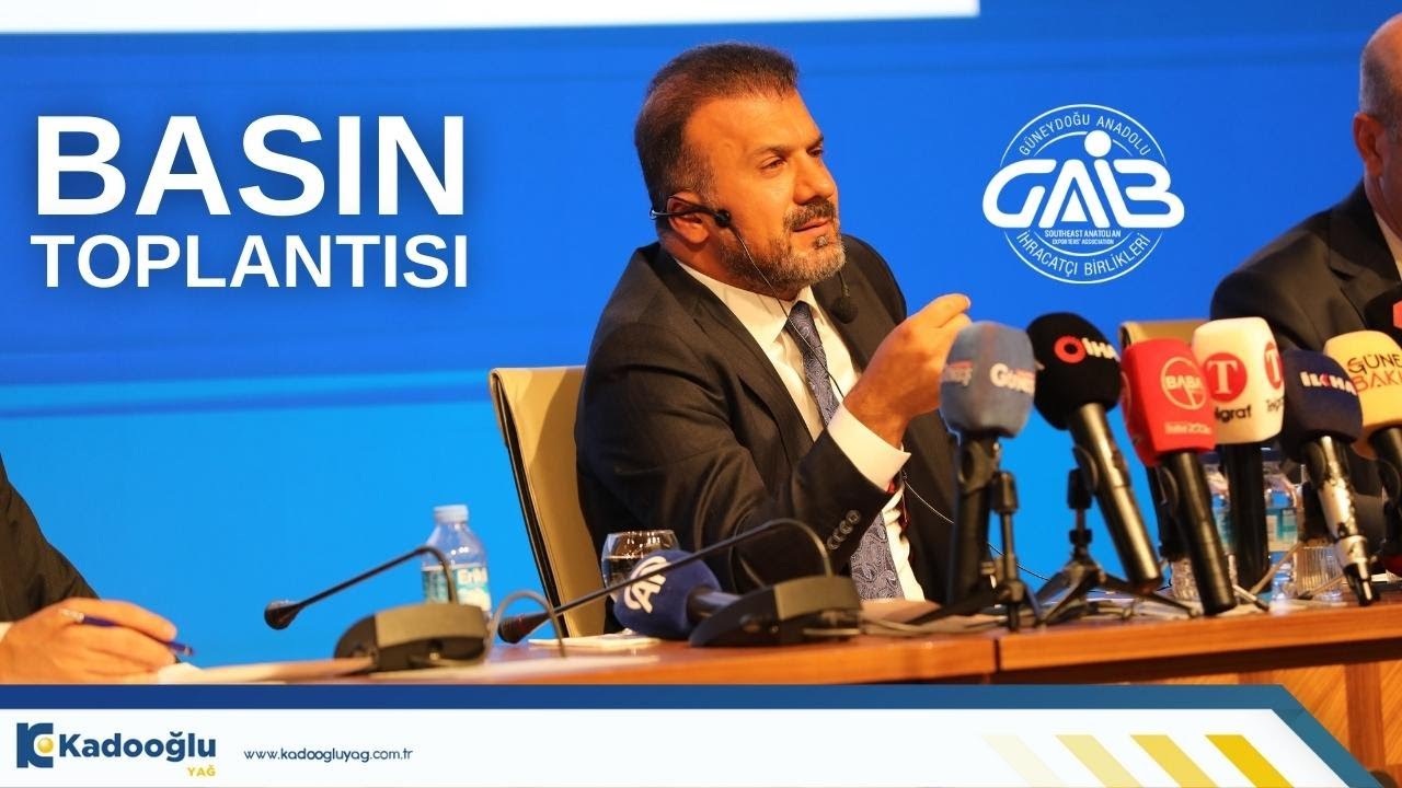 Kadooğlu Yağ - GAİB Basın Toplantısı