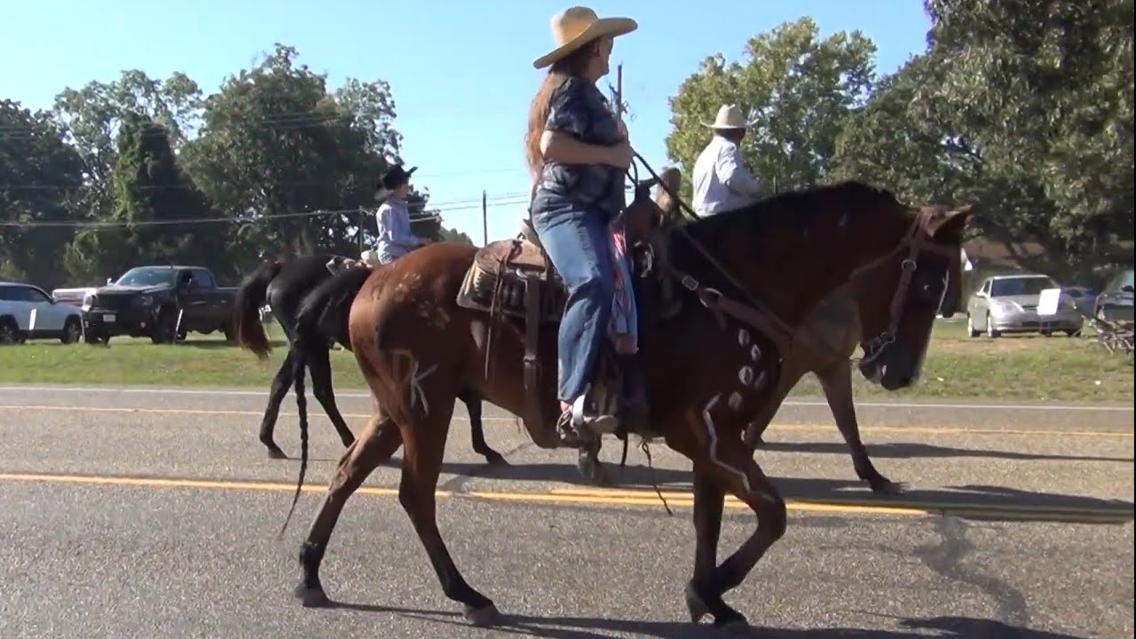 2022 October Fest Parade in Dekalb, Texas .. Horses, Horses, HORSES !!!