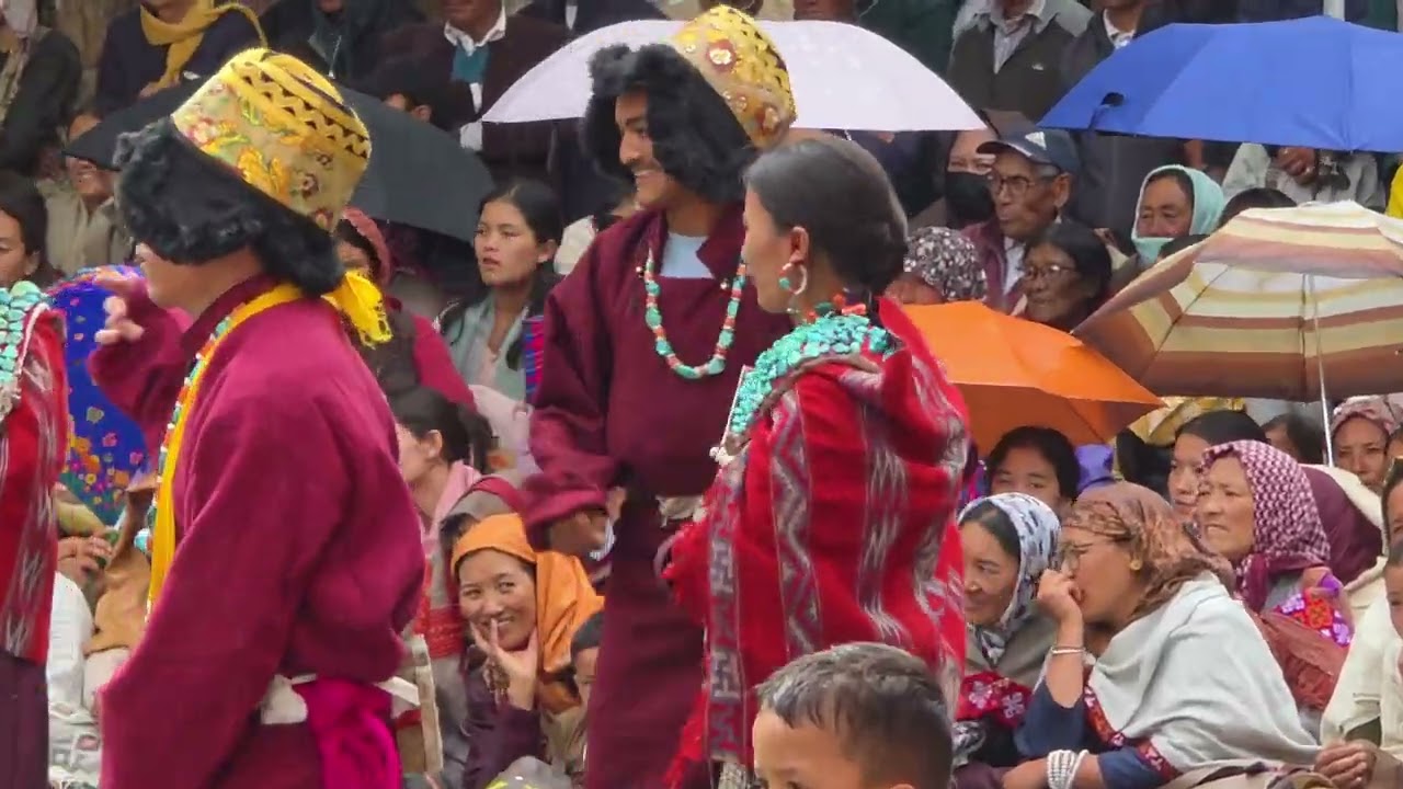 Kibber youth dance in guytor festival 2025 #spiti #himachal