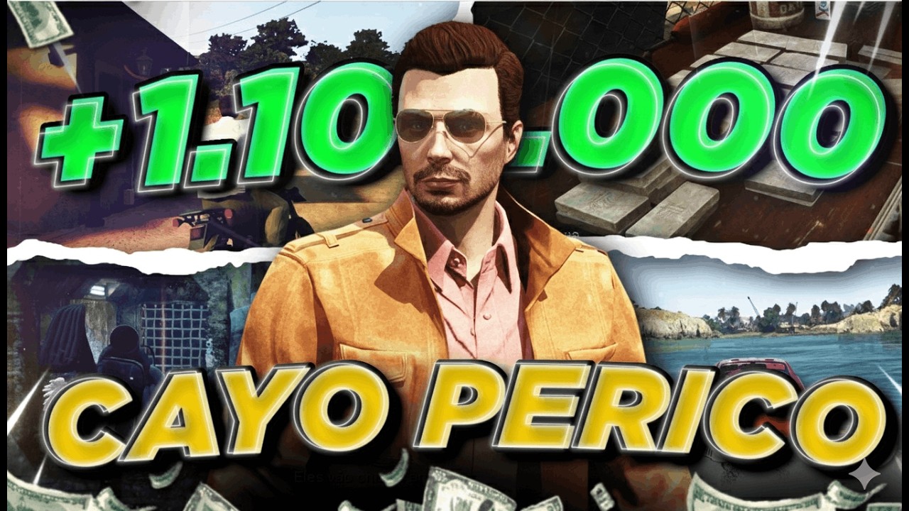 O MELHOR JEITO de FARMAR MILHÕES no CAYO PERICO SOLO | GTA Online (2026)