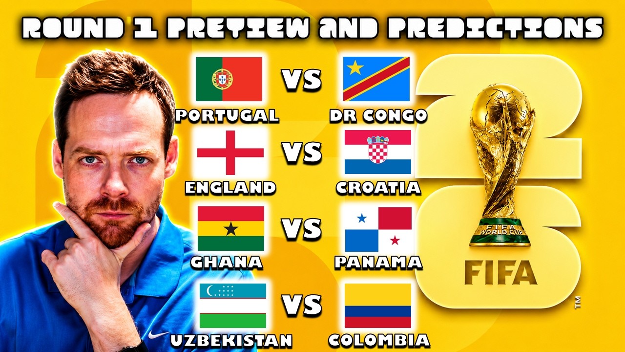 My World Cup Round 1 Preview & Predictions! June 17th 2026