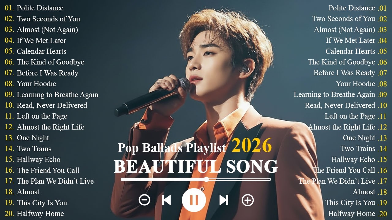 Beautiful Love Songs 2026🎵 | Easy-Listening & Emotional Romantic Ballads | K-Drama OST Style