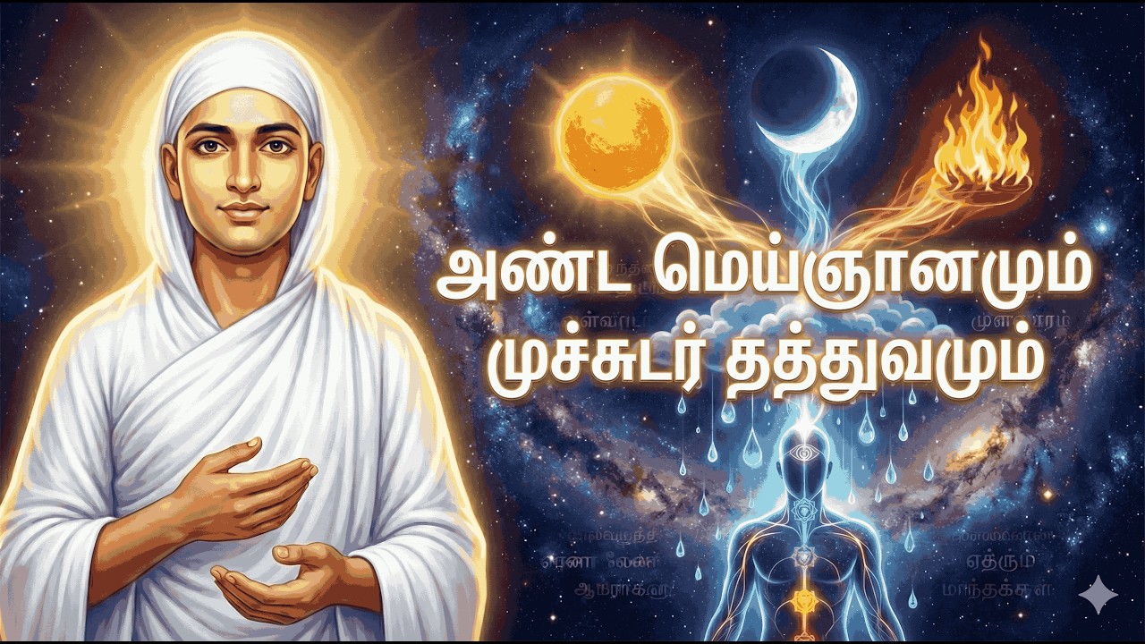 அண்டமெய்ஞானம்: சூரியன், சந்திரன், அக்கினி - மர்மம் என்ன? #வள்ளலார் #அருட்பெருஞ்ஜோதி #vallalar