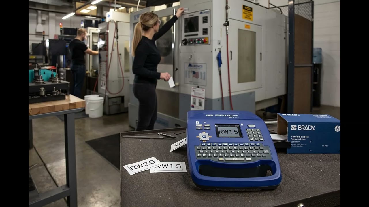 Testing the Brady M710 Label Printer | Bluetooth & Wi-Fi Industrial Labeling
