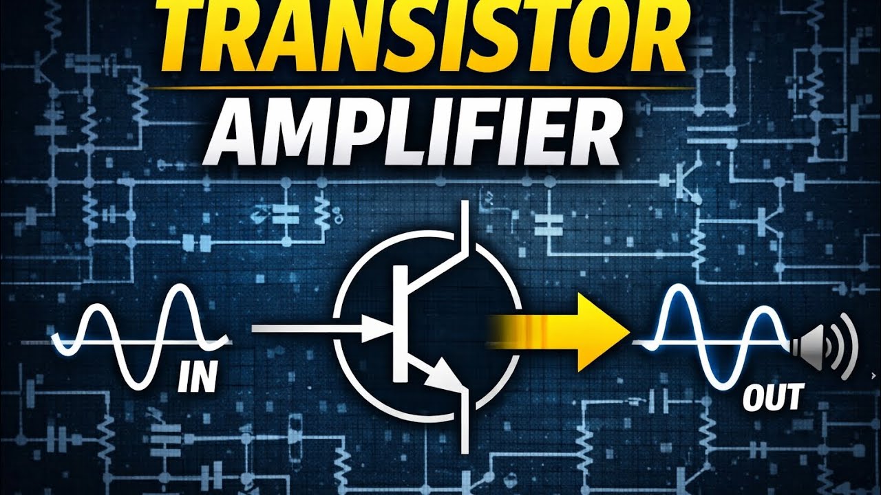 How Transistor Works as an Amplifier | BJT Amplifier Full Explanation