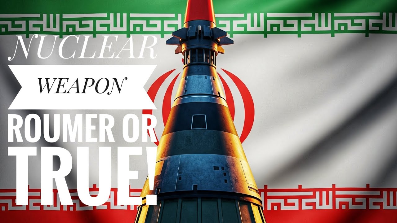 #IRAN'S NUCLEAR WEAPON A ROUMER OR TRUTH?
