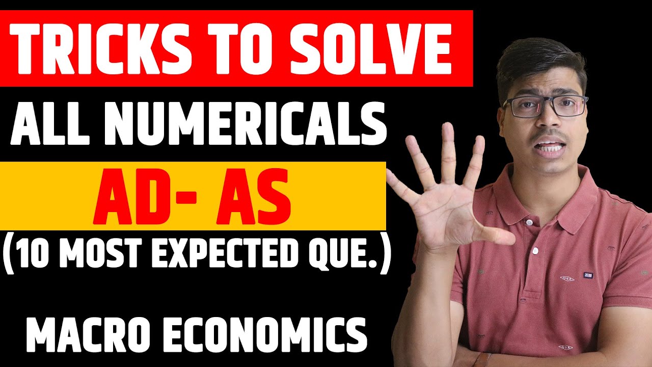 AD- AS All Most Expected Numericals With Easy Tricks | Term 2 Macro economics | Class 12th Board
