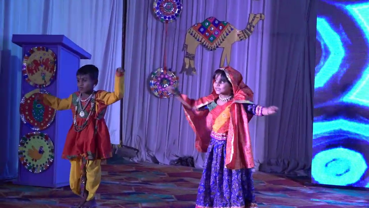 Asit Preschool /rajasthani dance/rajshahi song/rajsthan state