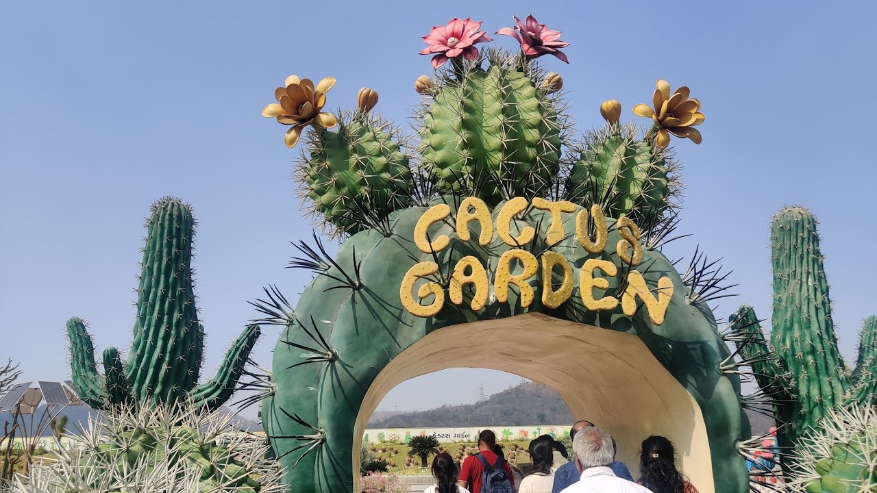 Cactus Garden At Statue of unity Gujarat