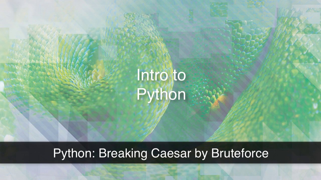 Crack the Caesar Cipher with Bruteforce