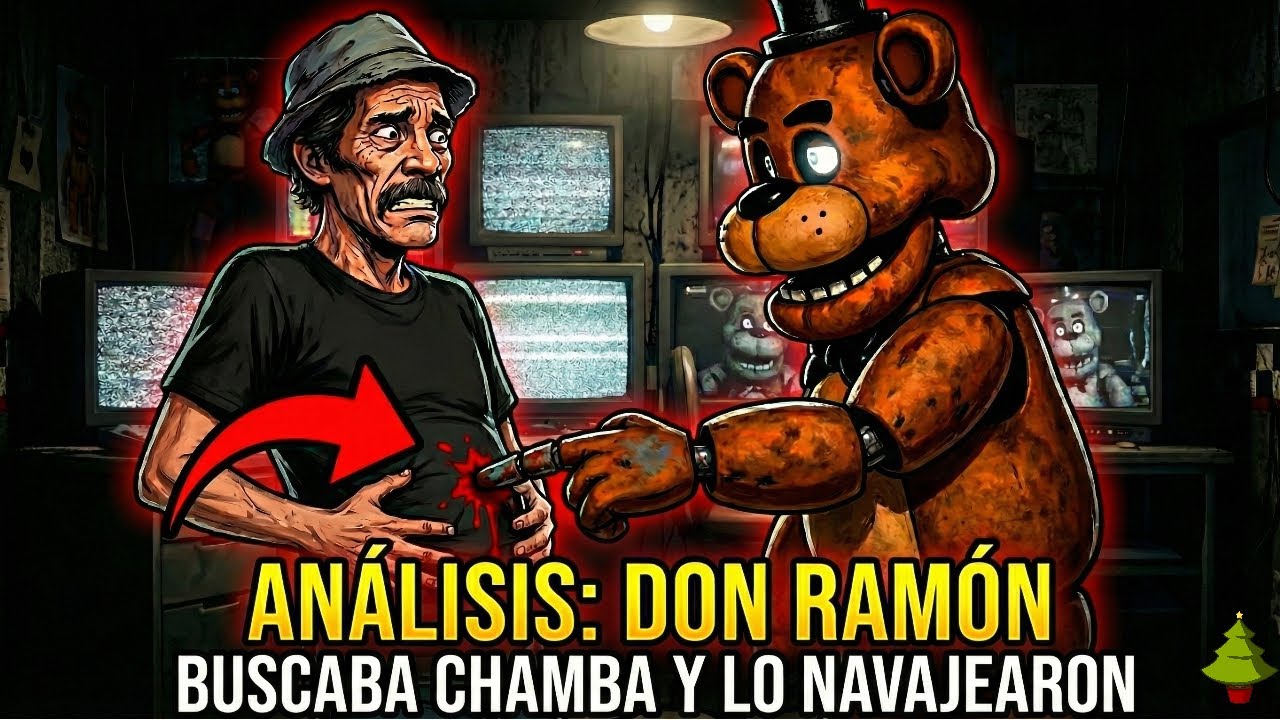 critica a DON RAMÓN GUARDIA DE SEGURIDAD EN FREDDY FAZBEAR'S part1
