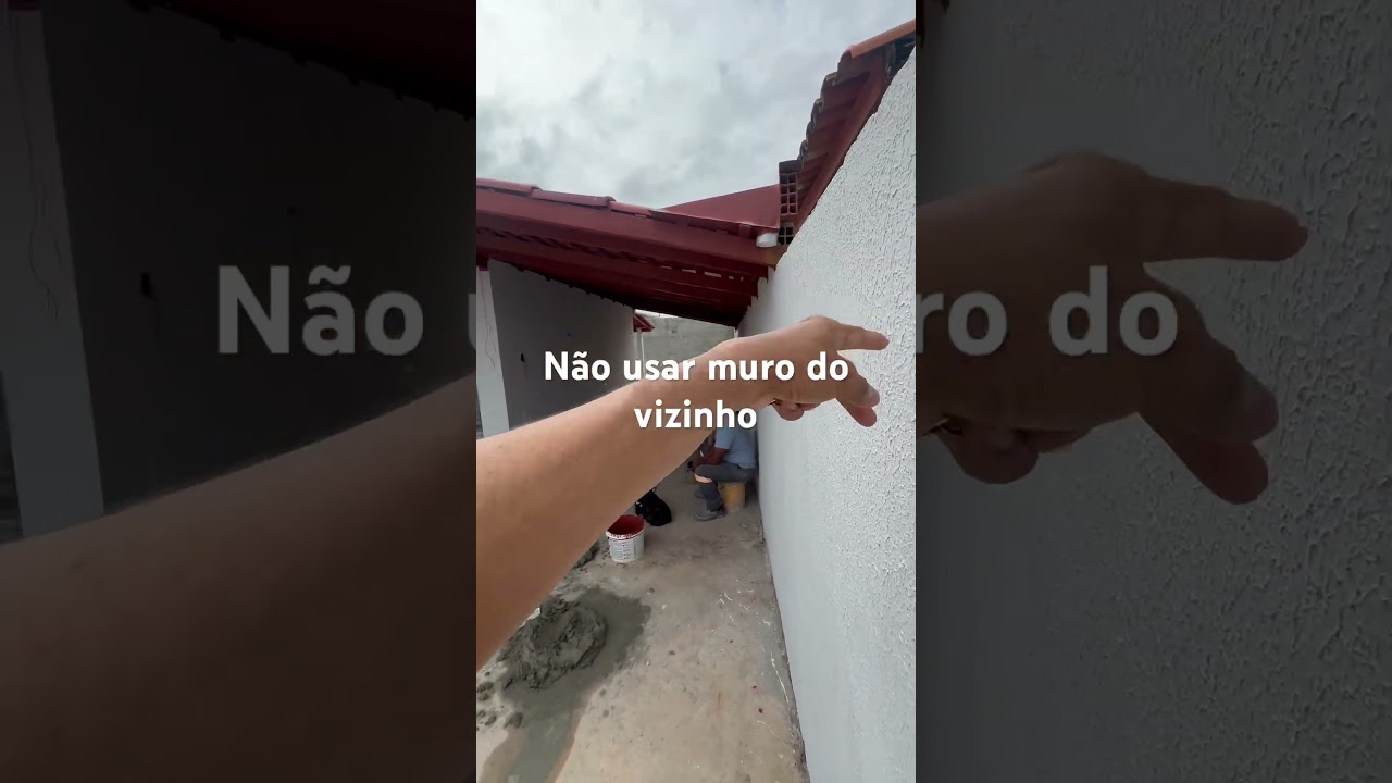 Área enem cima de muro 