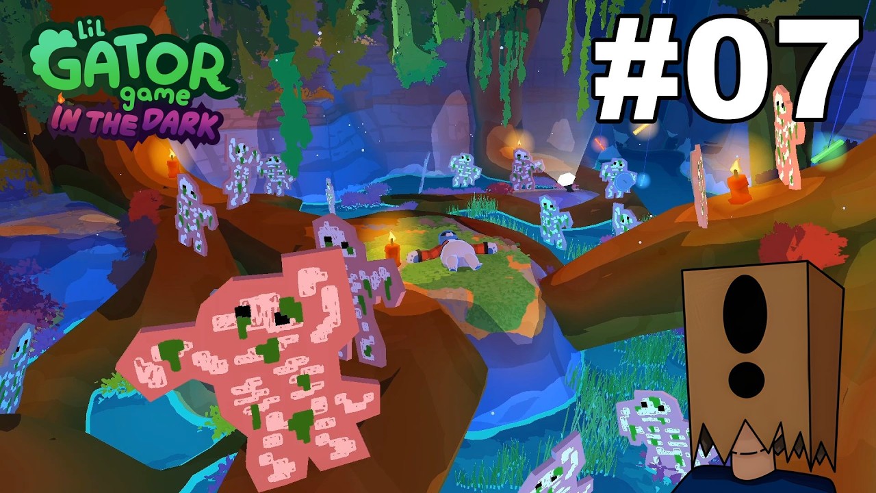 Let's Play Lil Gator Game In the Dark #07: Ruth's Sleeping on the Job