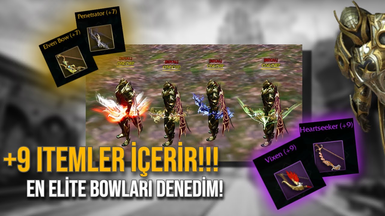 Rise Online | AARVAD'DAKİ +9 BOWLARI DENEDİK!!!