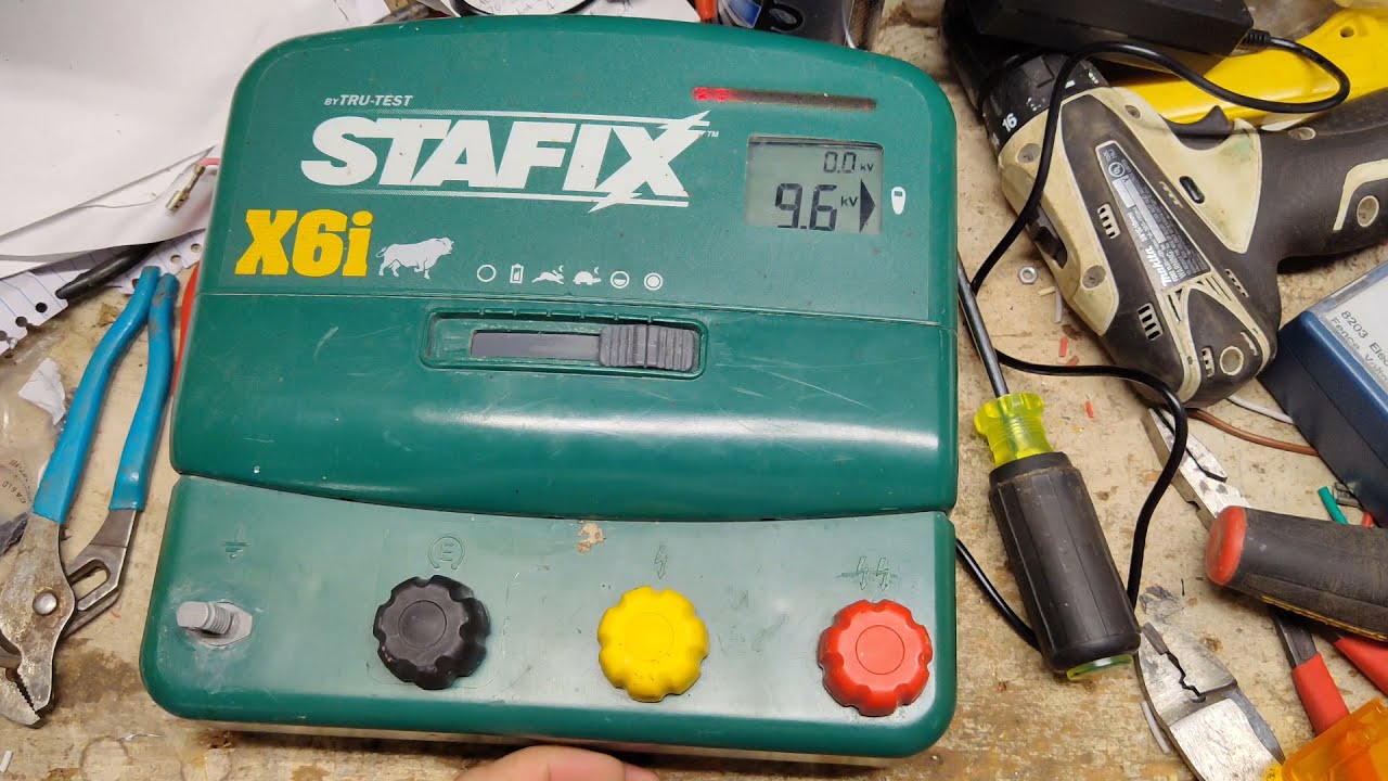 Testing & Repairing A Stafix x6i Energizer