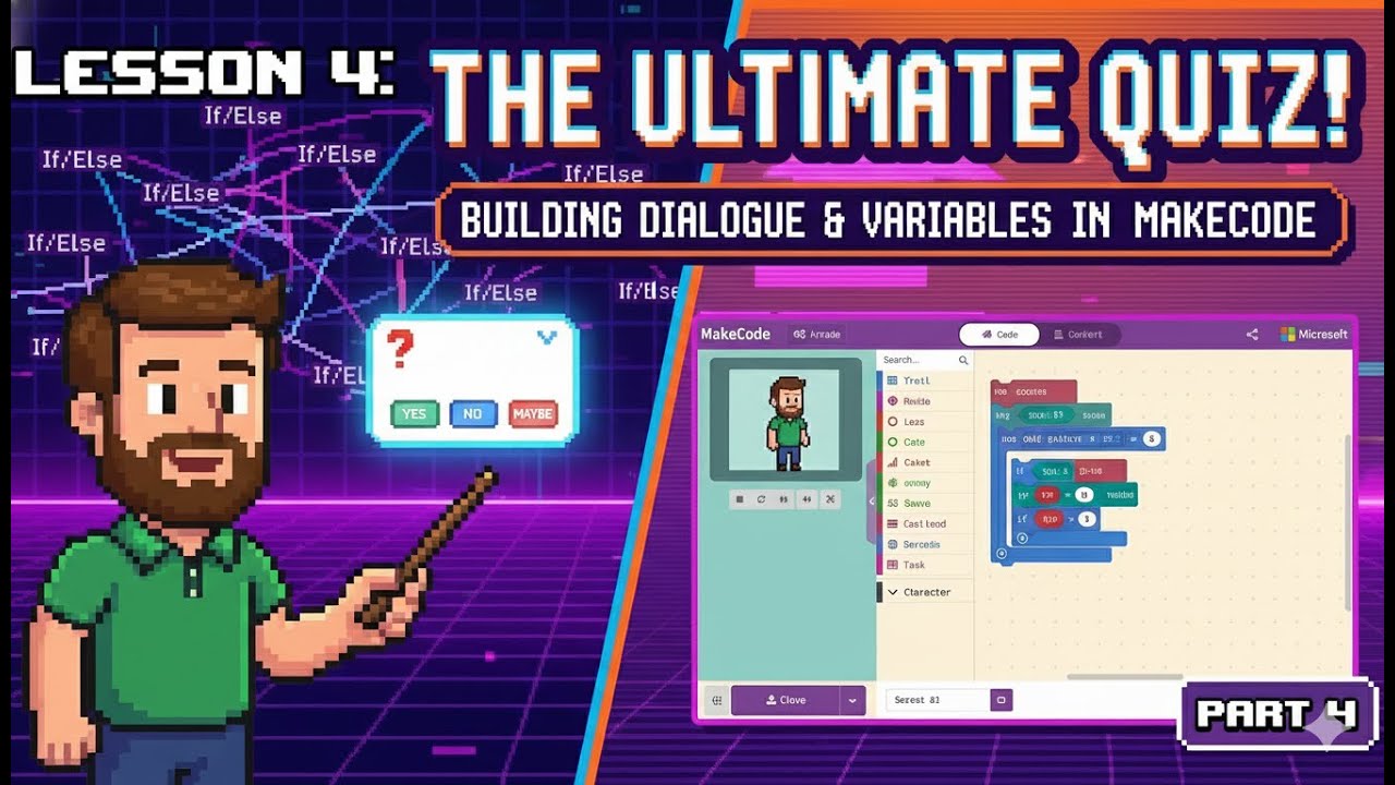 Y6T2 - Microsoft MakeCode Arcade - Pt4 - Variables