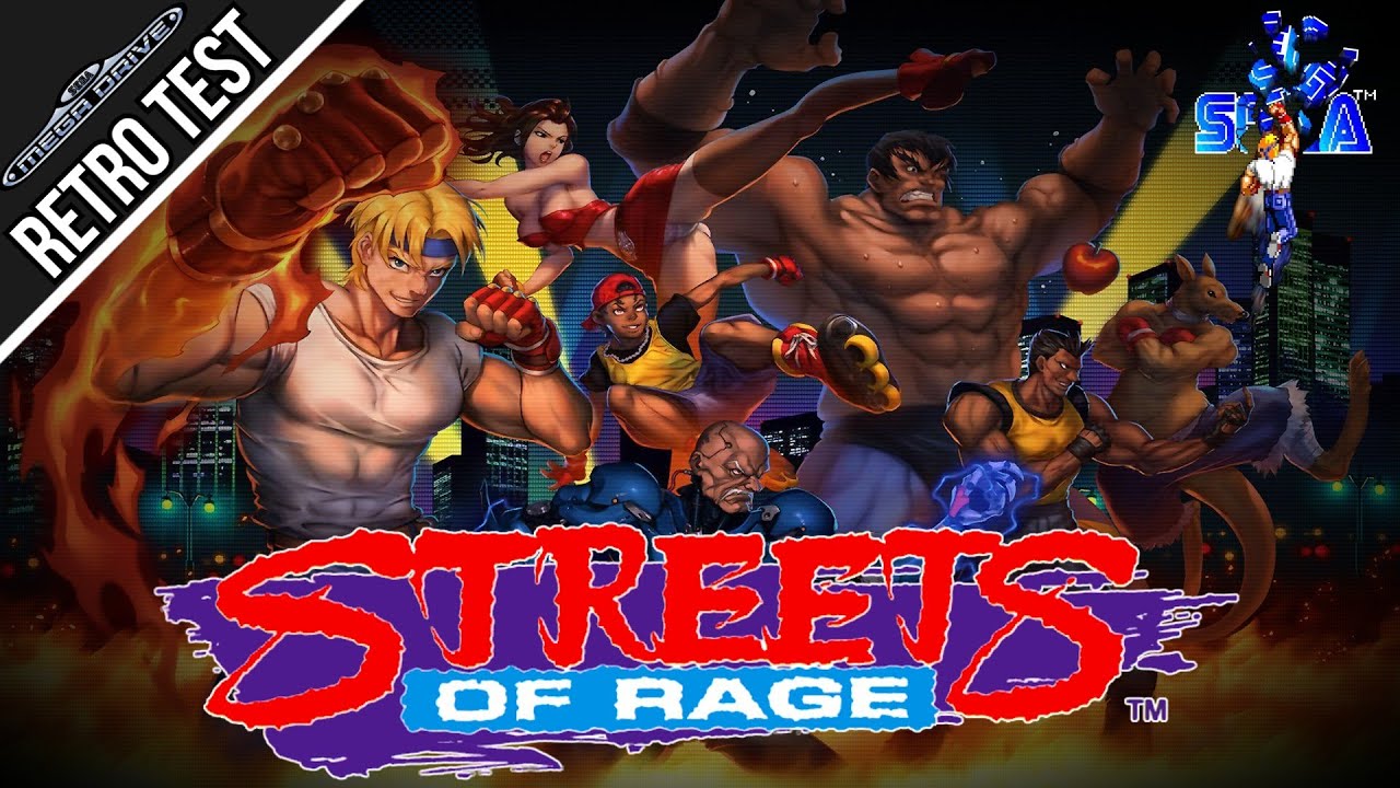 RETRO TEST MD - TRILOGIE STREETS OF RAGE - LORSQUE LA NOSTALGIE ET LES SOUVENIRS NOUS ENVAHISSENT...