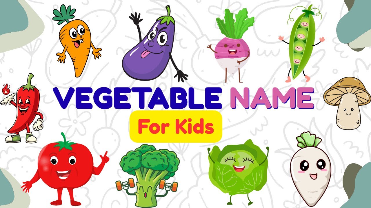60+ Vegetable Names for Kids 🌽🥦 | Learn Vegetables with Real Pictures & Fun Sounds!|Blurpy Tales