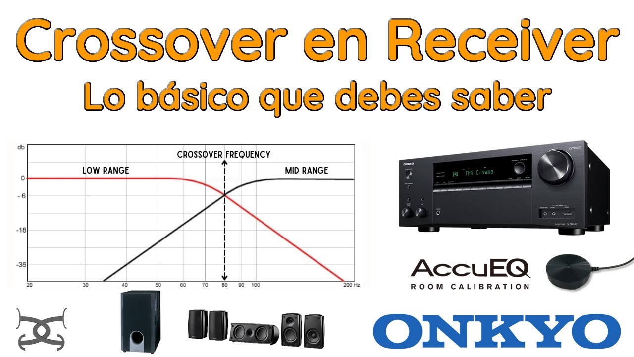 Crossover en ONKYO Receptores AV. ¿Qué es?