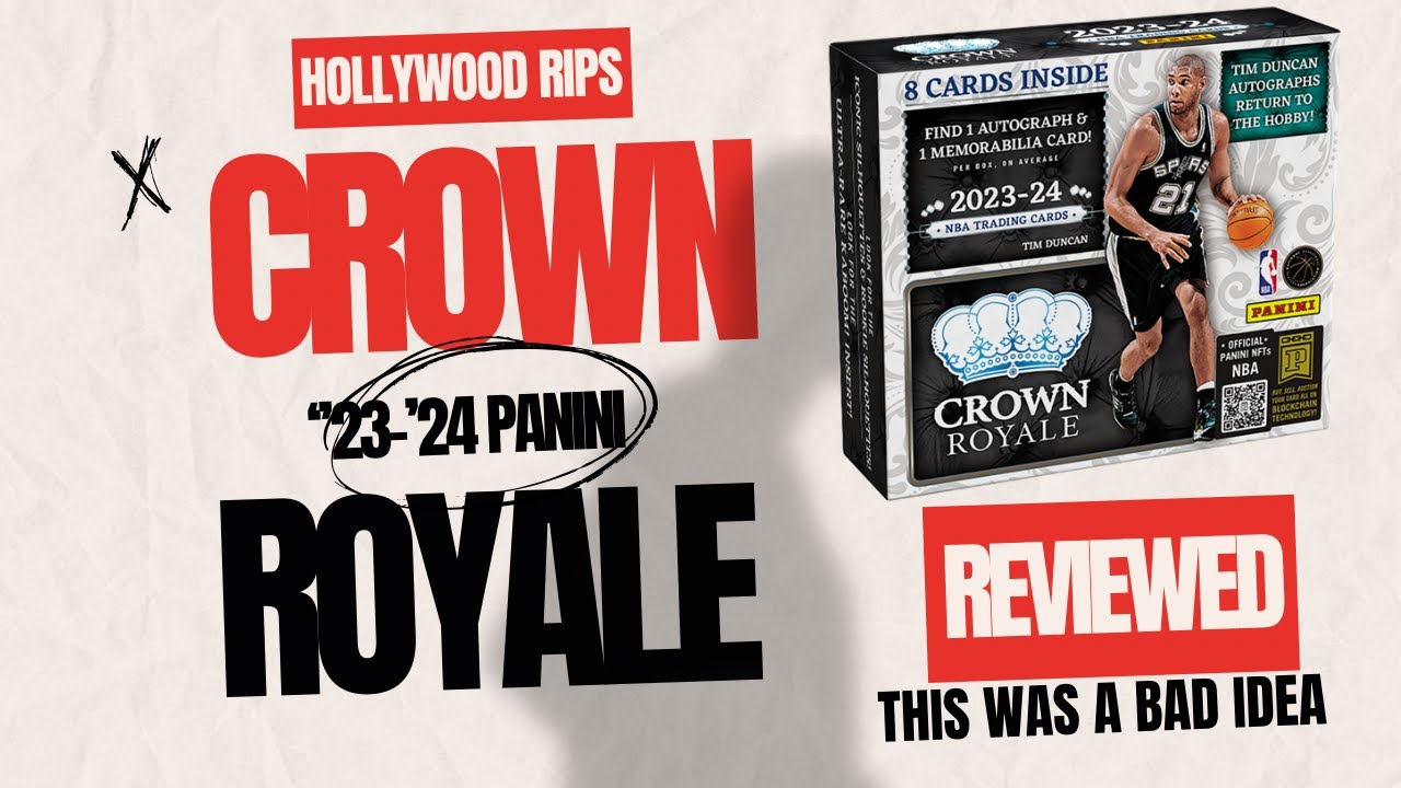 Is CROWN ROYALE the WORST product to buy? WEMBY KABOOM or BUST 2 BOX REVIEW!