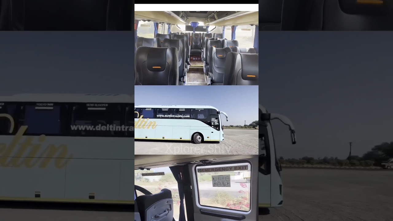 The Brand New Volvo 9600 Bus Interior 😍🔥 Worth ₹1.5 Cr | #volvo #volvobus #volvo9600 #bus #viral