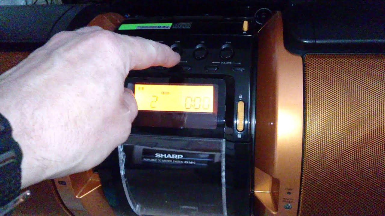 SHARP GXM BASS TEST