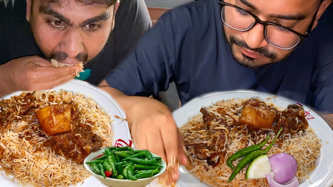 Eating Mutton Kacchi Biryani - 7 Dayz, Chittagong