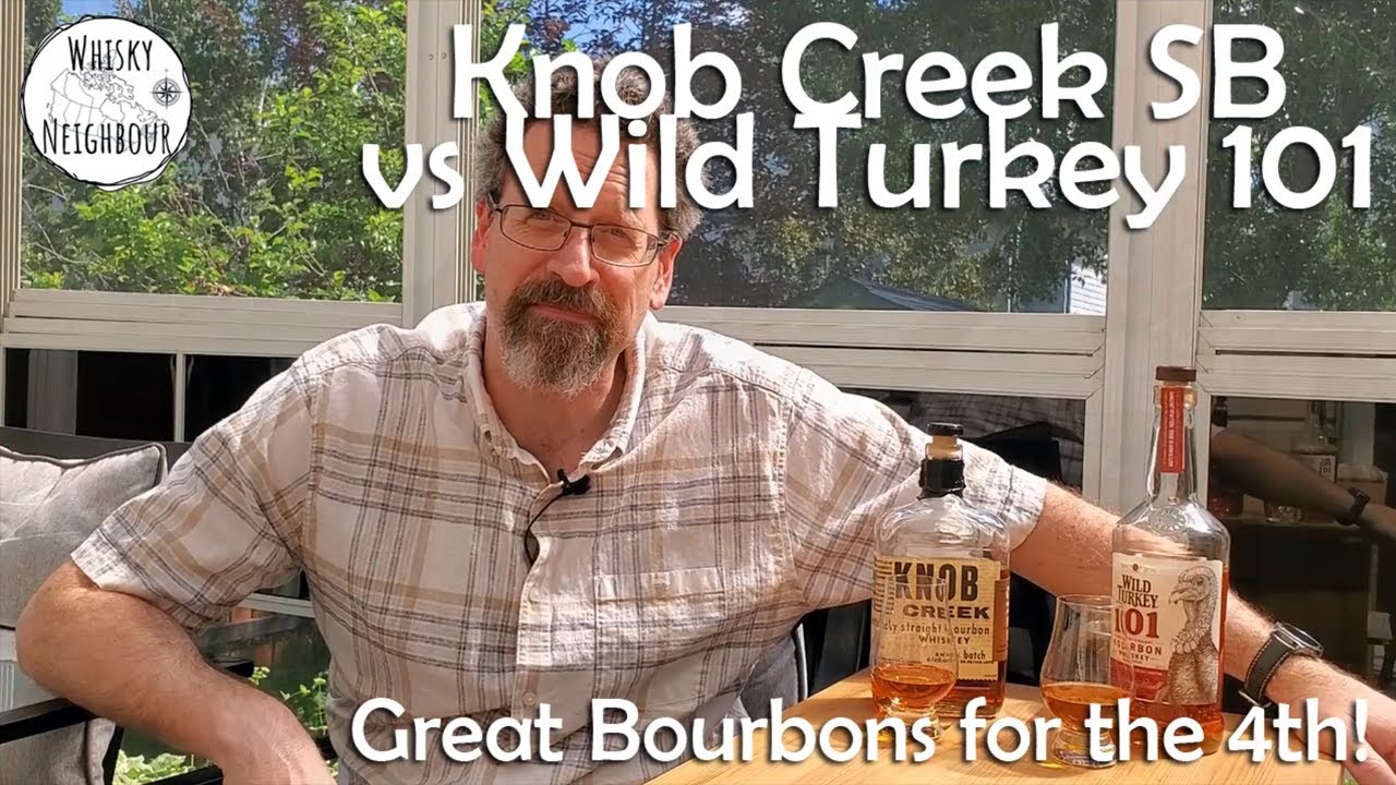 Knob Creek vs Wild Turkey 101 Bourbon