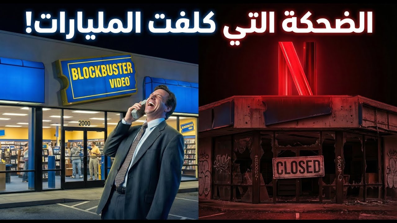 عندما سخر العمالقة من نتفليكس.. القصة الكاملة لسقوط إمبراطورية بلوكبستر