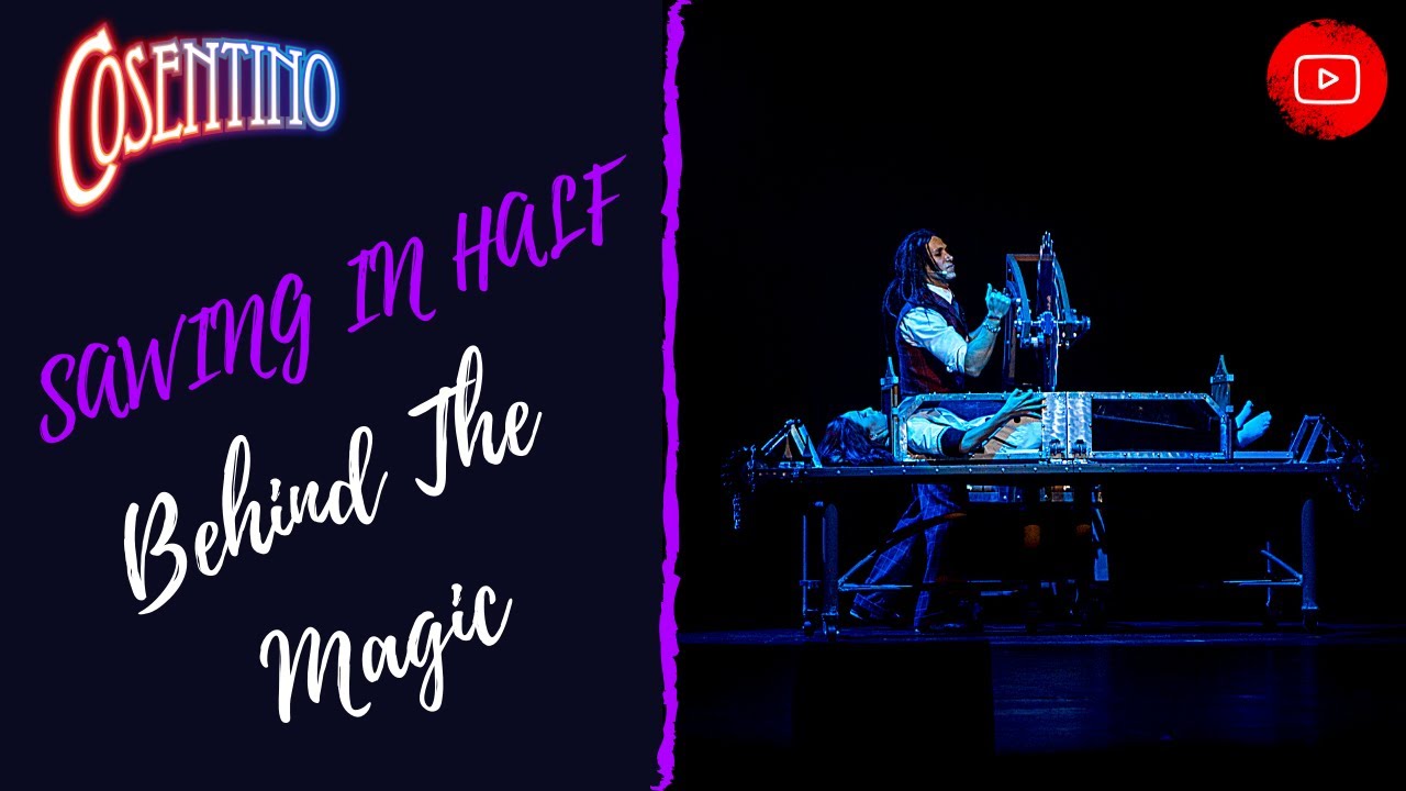 Behind The Magic - Sawing In Half Illusion