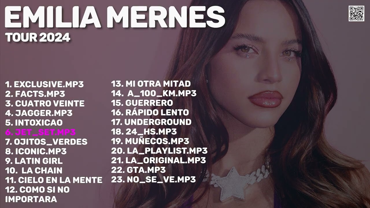 Emilia Tour 2024 Setlist | Canciones Setlist Gira