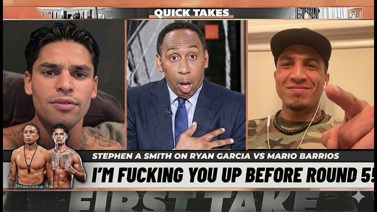 LIVE CHAOS: Ryan Garcia & Mario Barrios EXPLODE In Heated On-Air Exchange