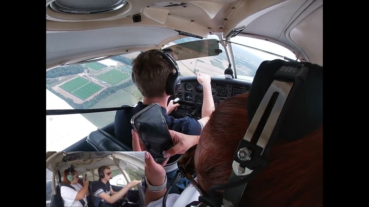 Exploring the Skies: Crosswind Flight from Tatenhill - Local Area - 30th August 2025