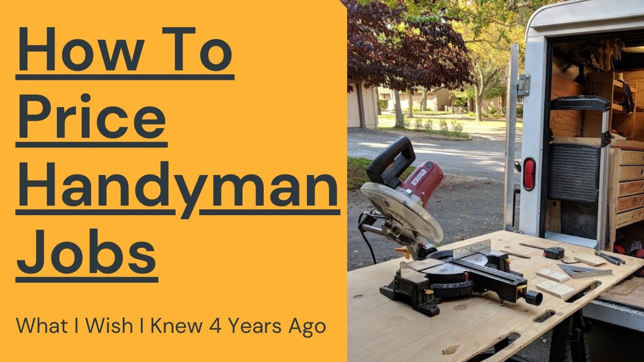 How To Price Handyman Jobs | What I Wish I Knew When I Started
