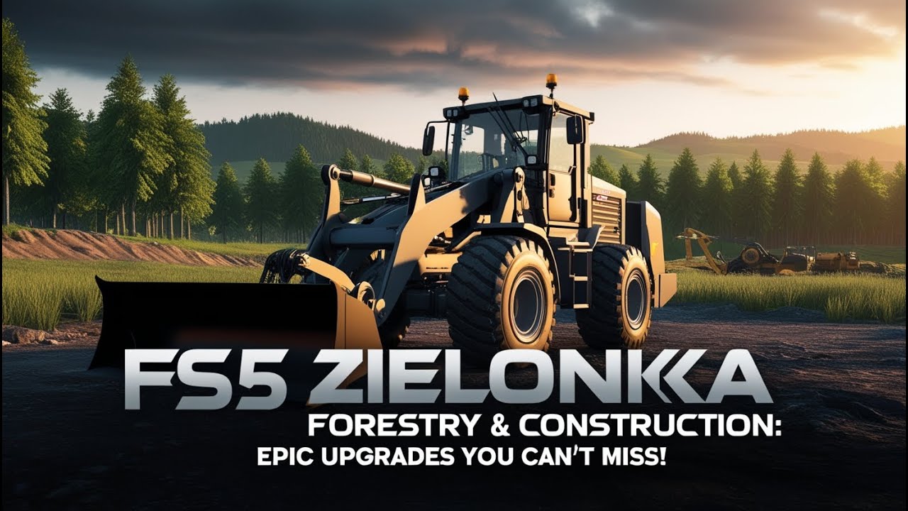 FS25 Zielonka Forestry & Construction: Epic Upgrades You Can’t Miss!