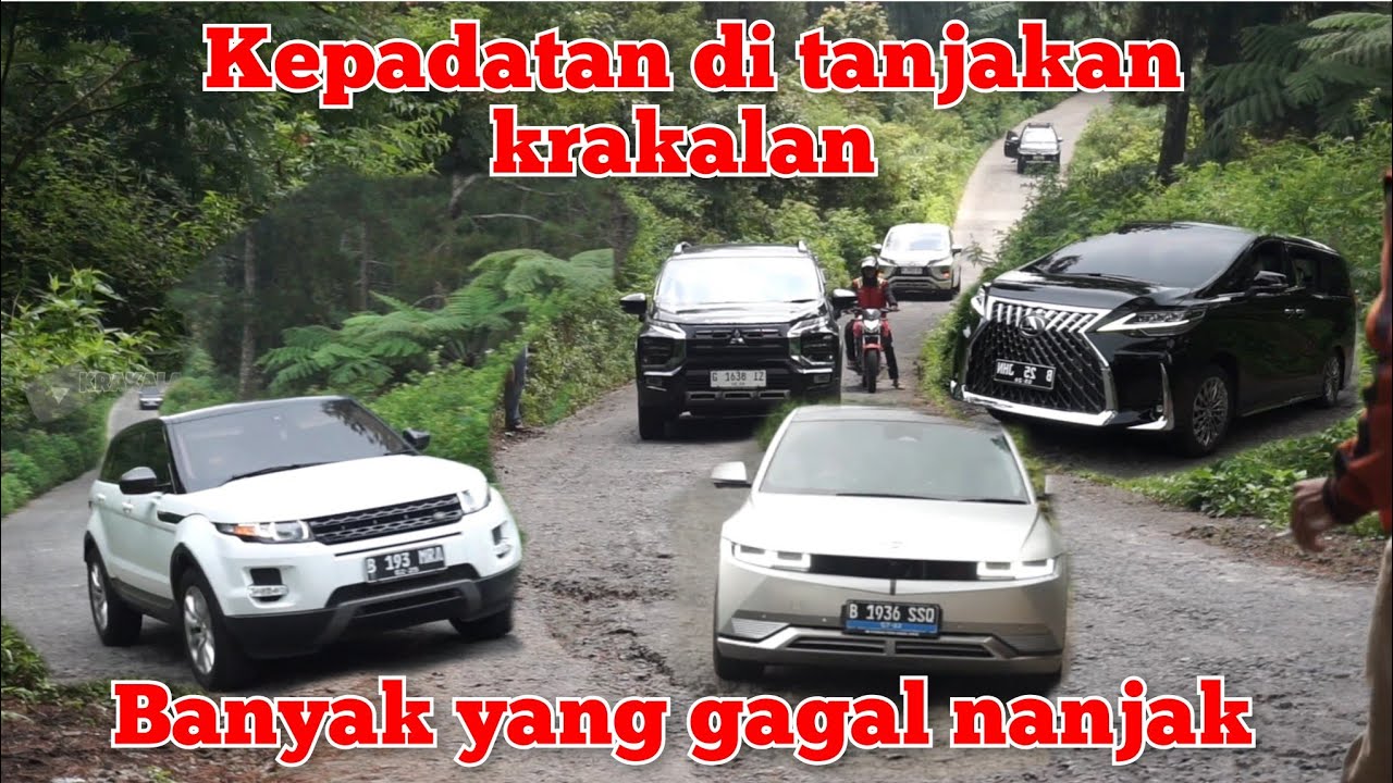 Tanjakan krakalan padat || Banyak yang gagal nanjak || @krakalanofficial