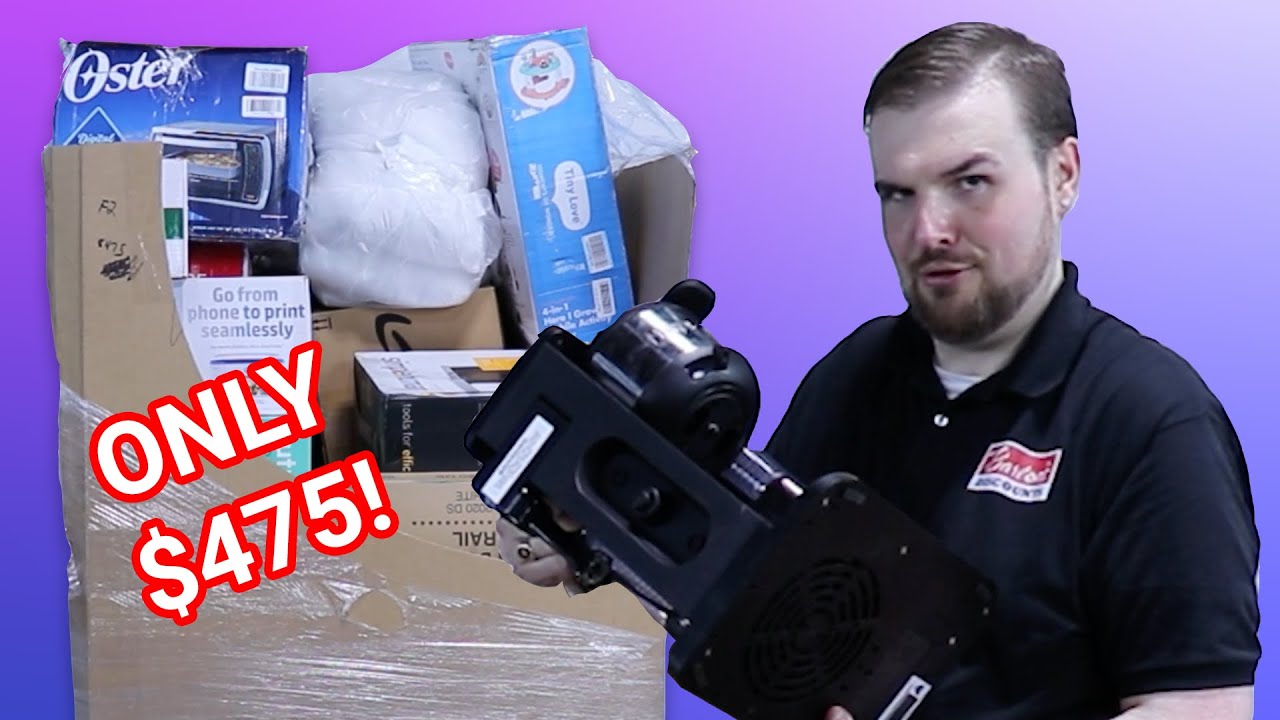 AMAZON CUSTOMER RETURNS PALLET UNBOXING - ELECTRONICS, APPLIANCES, TOYS, AND EVERYTHING IN BETWEEN!