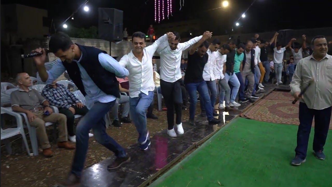 مهرجان ال القواسمة كفريوبا العريس احمد القواسمة مجوز الخشب الفنان حازم درويش 2024
