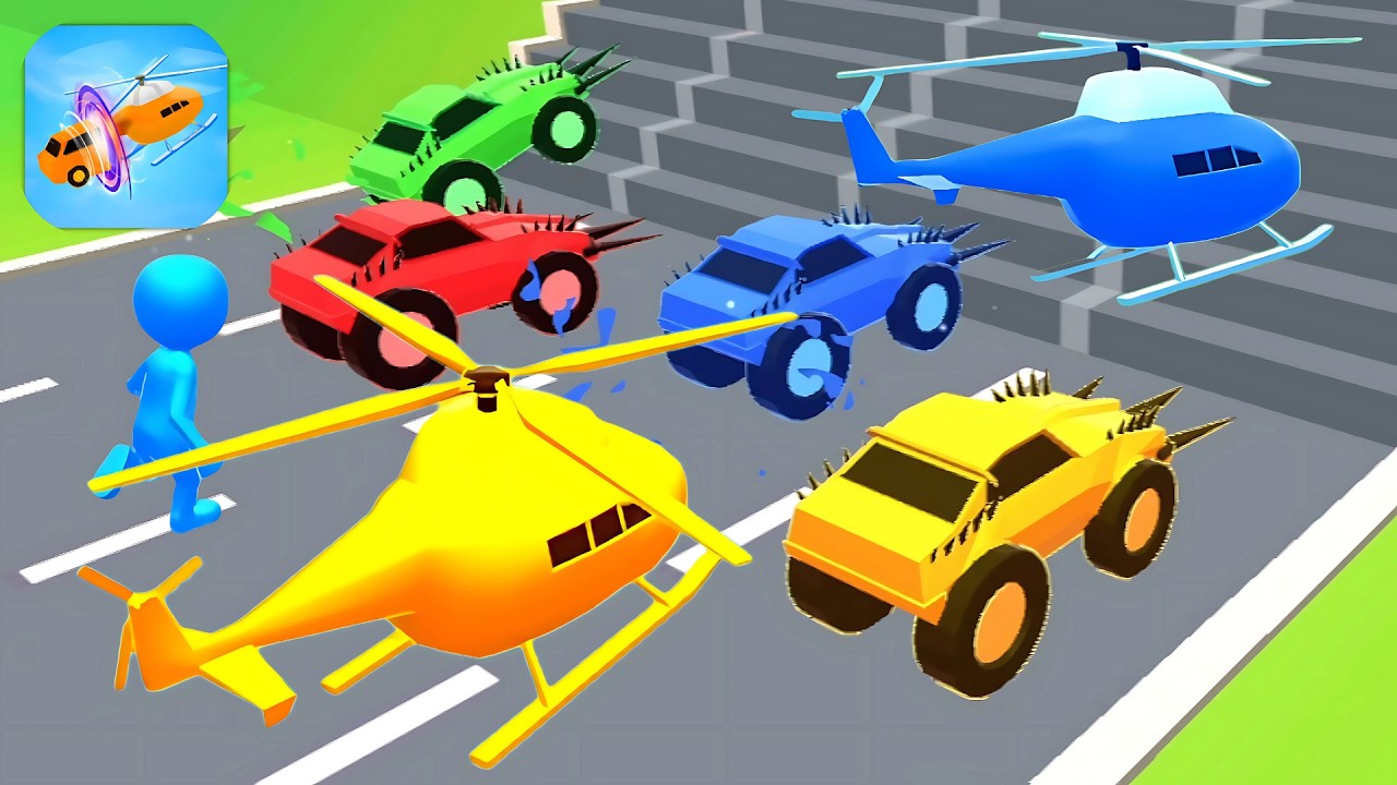 Shape shifting 🚲🚁🚗 All Levels Gameplay Walkthrough Android,ios Max Level PT341